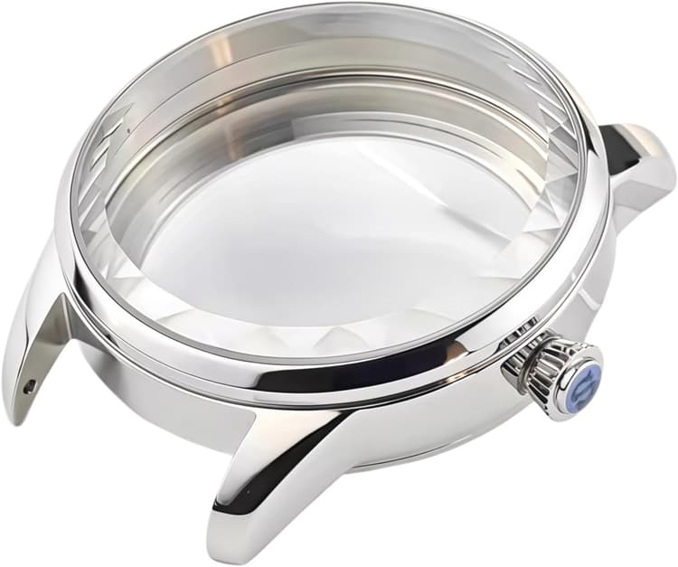 Boîtier Montre Vintage 33mm 39.5mm Verre Dôme Haut Fond Transparent Mouvement Automatique NH35 4R35 pour Seiko Presage “Cocktail Time”