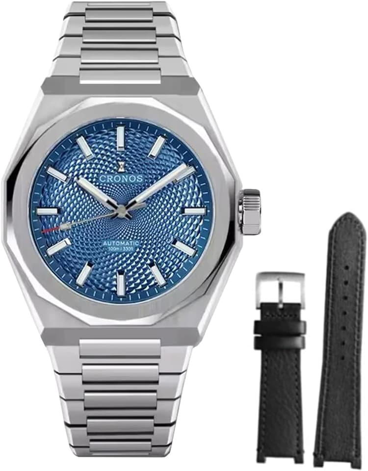 TACTICAL FROG Cronos L6028 Automatic Men's Watch - PT5000 Movement 39mm Sapphire Crystal 100M Water Resistant