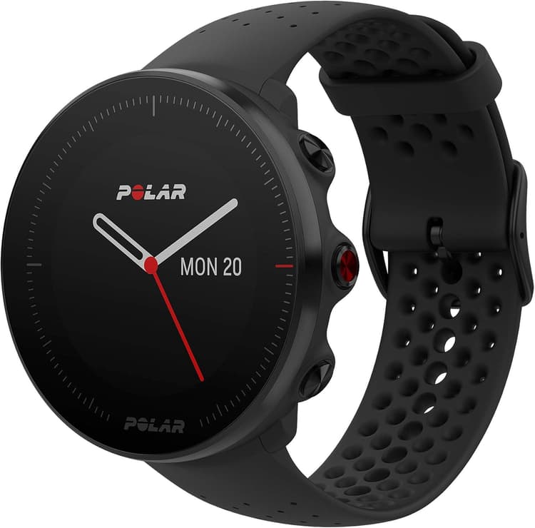 POLAR Vantage M –Advanced Running & Multisport Watch with GPS and Wrist-Based Heart Rate (Lightweight Design & Latest Technology), Black, M-L