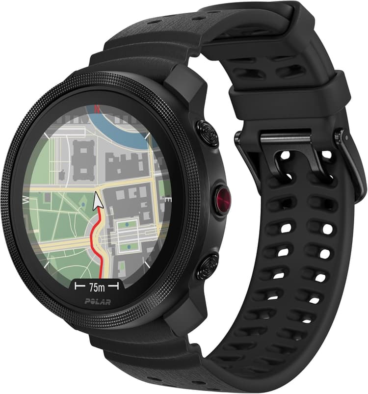 Polar Vantage M3 – Multi-Sport Smartwatch with AMOLED Display, Dual-Frequency GPS, Turn-by-Turn Navigation, Up to 7-Day Battery Life