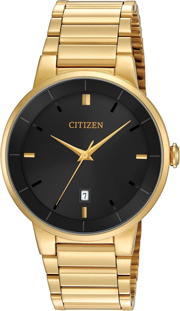 Citizen Quartz Mens Watch, Stainless Steel, Classic