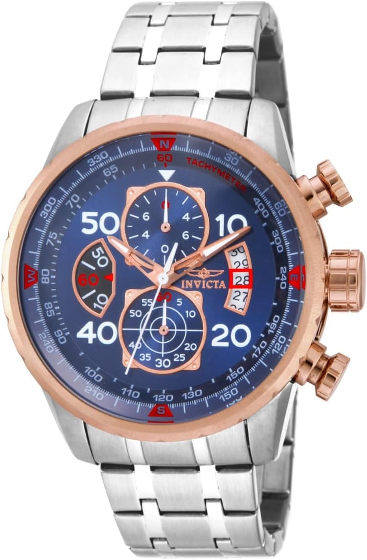 Invicta Men's Aviator Analog Display Japanese Quartz Watch