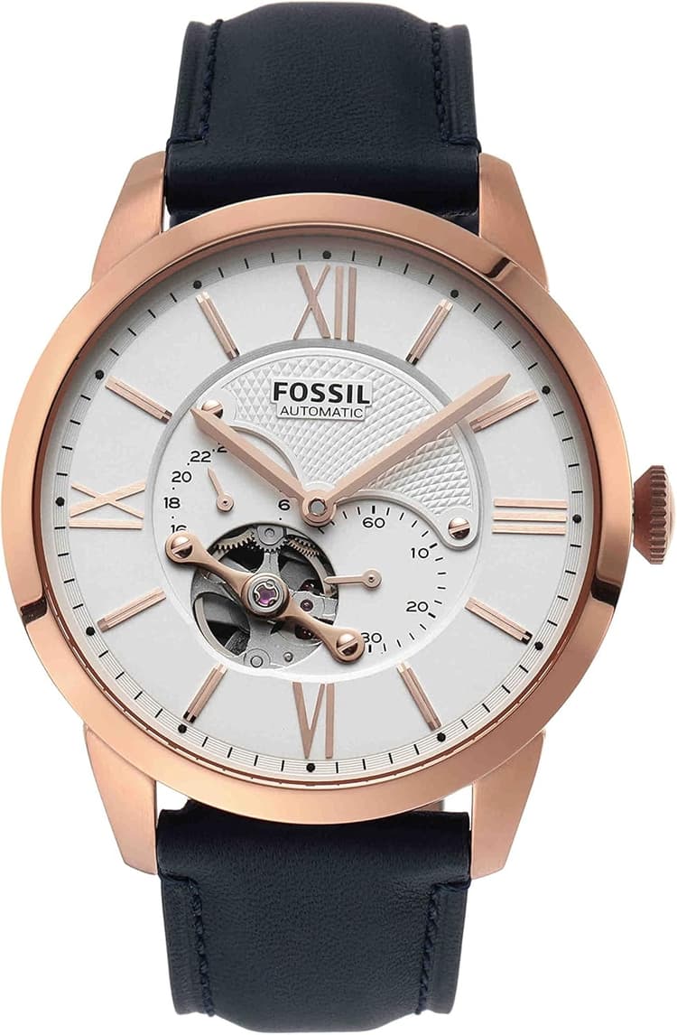 Fossil Men's Watch, Townsman Automatic Stainless Steel Watch for Men