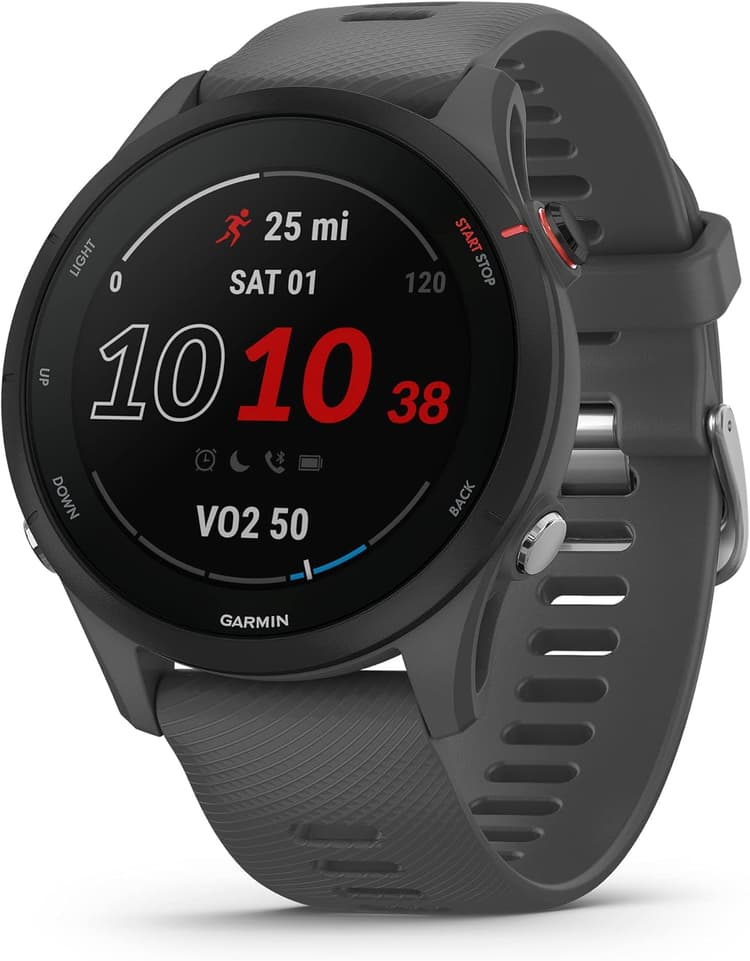 Garmin Forerunner 255 - Montre GPS Multisports connectée de Running – Gray - Boîtier 46 mm