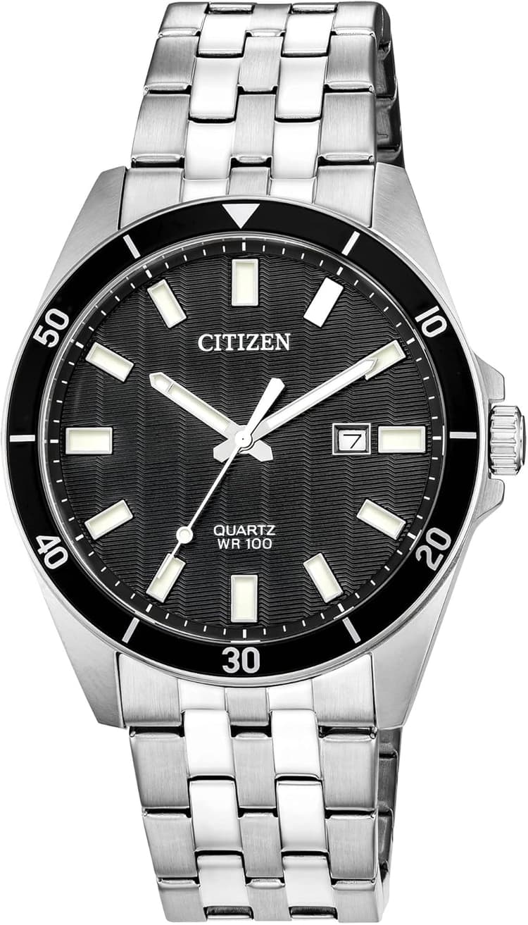 Citizen Quartz Mens Watch, Stainless Steel, Classic