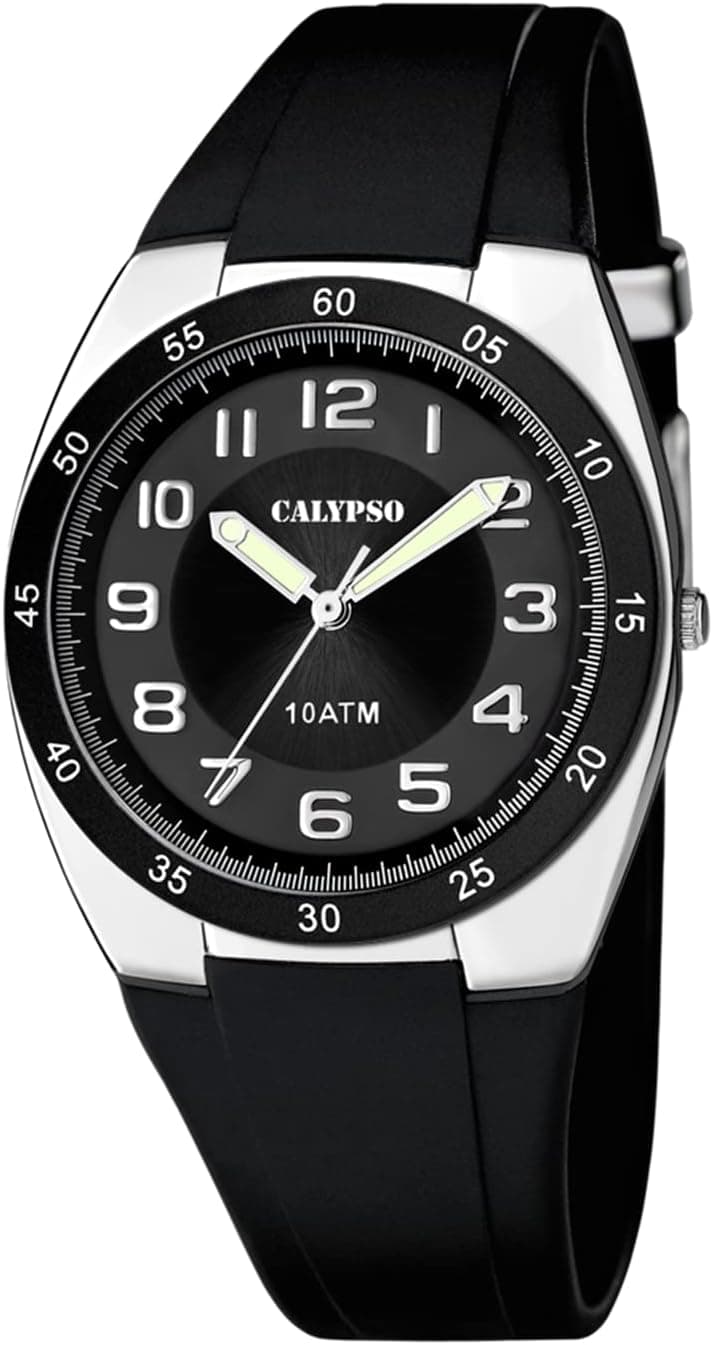 Calypso Montre analogique à quartz pour homme avec bracelet en plastique.