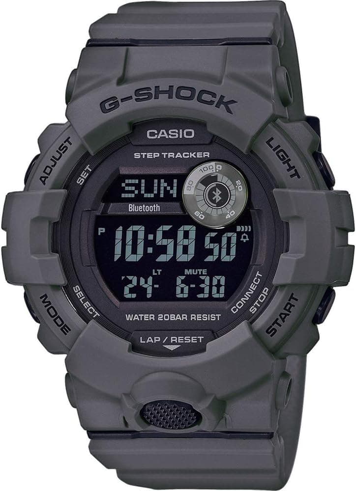 Casio Homme Digital Montre avec Bracelet en Résine