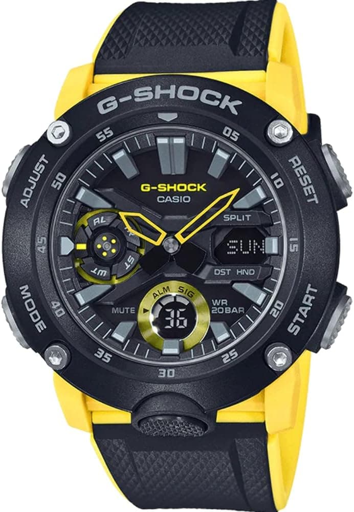 Casio G-SHOCK Homme Analogique-Digital Quartz Montre avec Bracelet en Résine