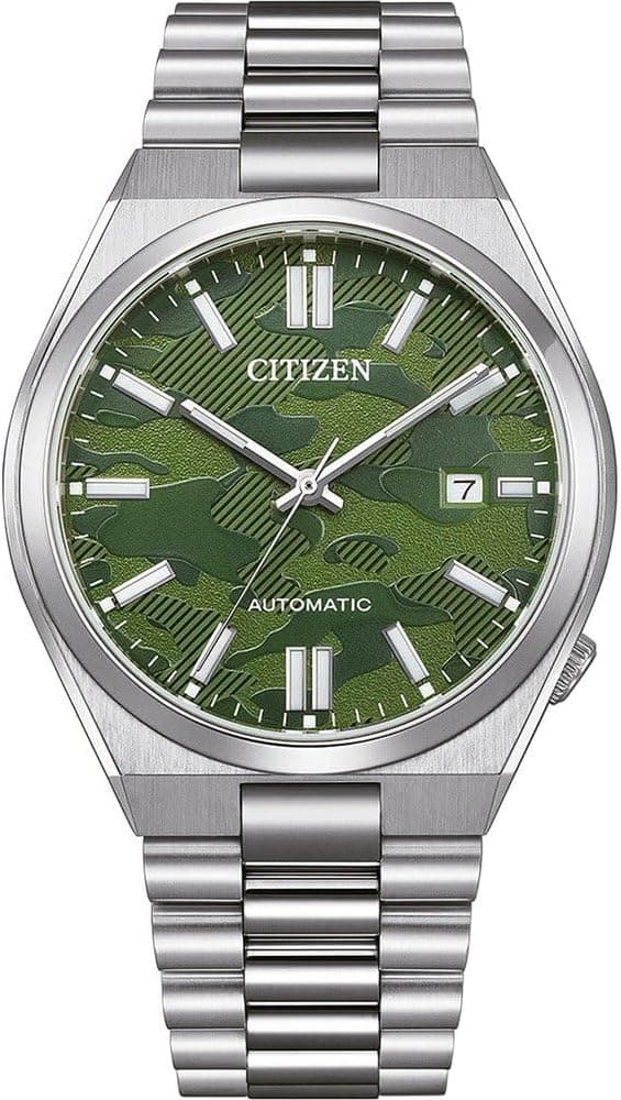 Citizen Montre pour Homme Analogique Automatique avec Un Bracelet en Acier Inoxydable Tsuyosa