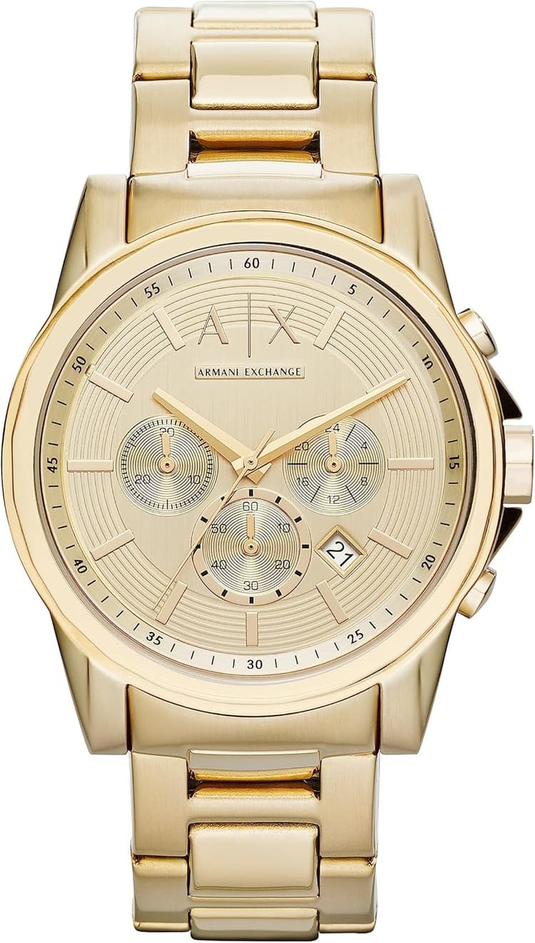 Armani Exchange A|X Stainless Steel Chronograph Watch for Men